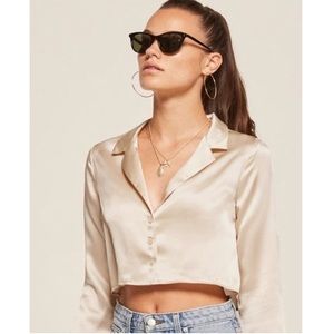 Reformation taro top size XS